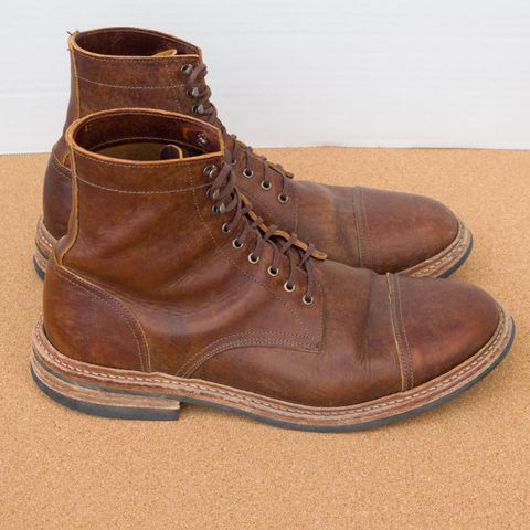 Oak Street Bootmakers Trench Boot in Badalassi Carlo Spiga Habana