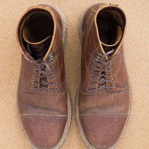 Oak Street Bootmakers Trench Boot in Badalassi Carlo Spiga Habana
