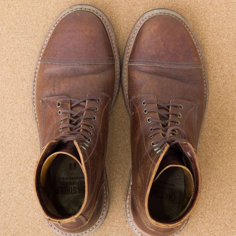 Oak Street Bootmakers Trench Boot in Badalassi Carlo Spiga Habana