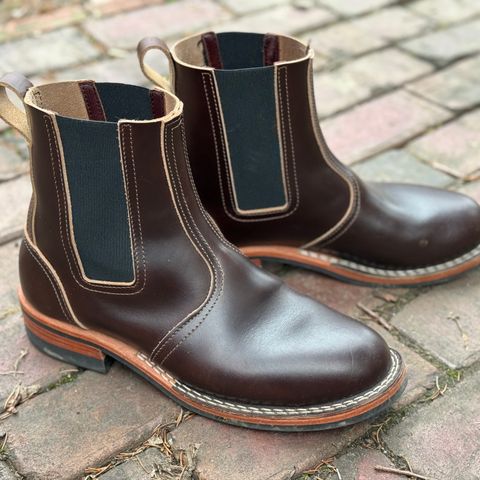 Nicks Heritage Chelsea in Horween Brown Chromexcel