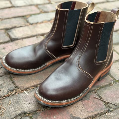 Nicks Heritage Chelsea in Horween Brown Chromexcel