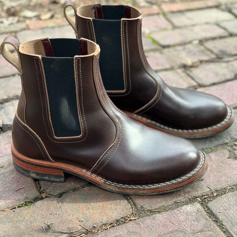 Nicks Heritage Chelsea in Horween Brown Chromexcel