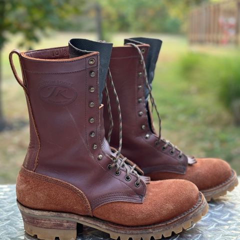 JK Boots Superduty in Seidel Redwood Oil Tan