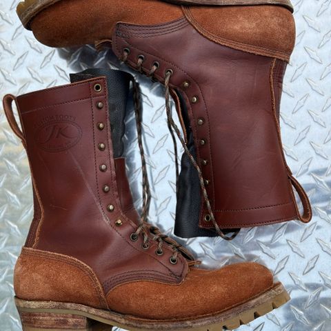 JK Boots Superduty in Seidel Redwood Oil Tan
