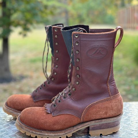 JK Boots Superduty in Seidel Redwood Oil Tan