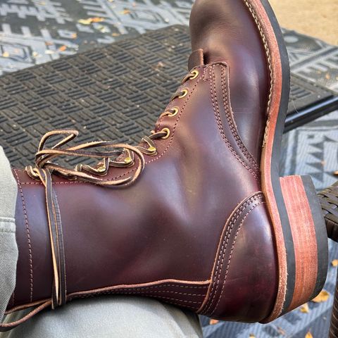 Nicks MTO in Wickett & Craig Burgundy Double Stuffed