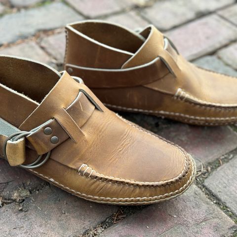 Quoddy Classic Ring Boot in Horween Natural Chromepak