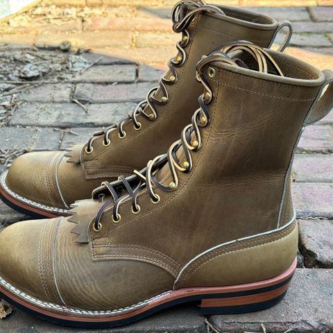 Nicks MTO in Horween Sage Chromepak