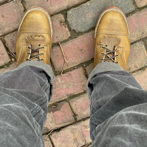 Nicks MTO in Horween Sage Chromepak