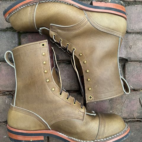 Nicks MTO in Horween Sage Chromepak