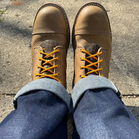 Nicks MTO in Horween Sage Chromepak