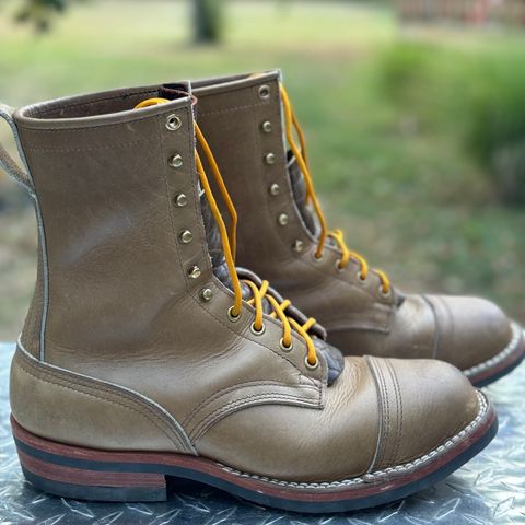 Nicks MTO in Horween Sage Chromepak