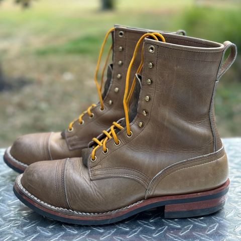 Nicks MTO in Horween Sage Chromepak