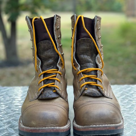 Nicks MTO in Horween Sage Chromepak