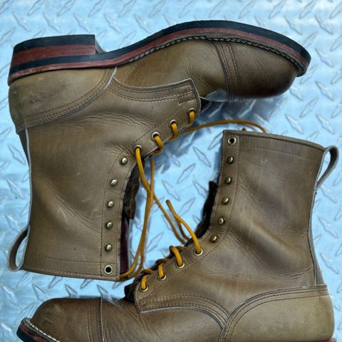 Nicks MTO in Horween Sage Chromepak