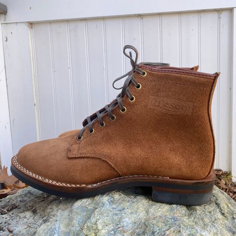 View photo of Wesco Johannes in Seidel Brown Domain Roughout