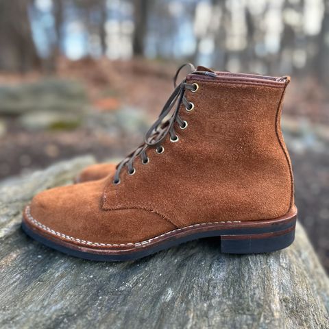 View photo of Wesco Johannes in Seidel Brown Domain Roughout