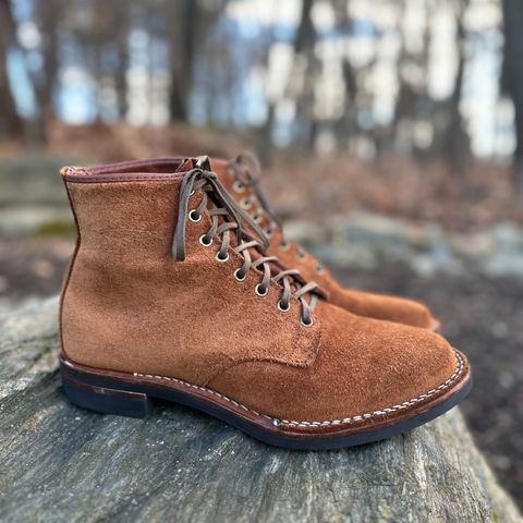 View photo of Wesco Johannes in Seidel Brown Domain Roughout