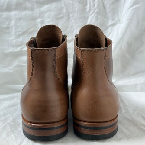 View photo of Viberg Service Boot in Horween Natural Chromexcel