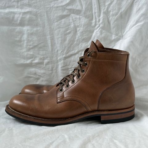 View photo of Viberg Service Boot in Horween Natural Chromexcel