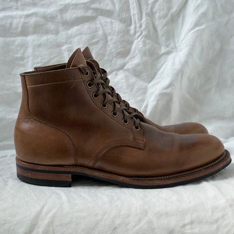 View photo of Viberg Service Boot in Horween Natural Chromexcel