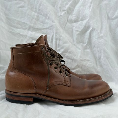 View photo of Viberg Service Boot in Horween Natural Chromexcel