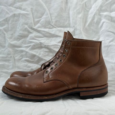 View photo of Viberg Service Boot in Horween Natural Chromexcel