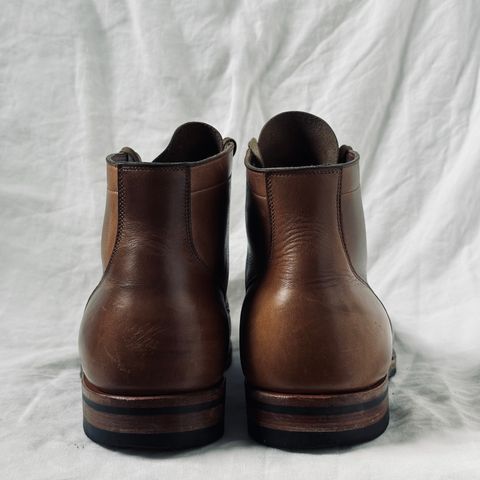 View photo of Viberg Service Boot in Horween Natural Chromexcel