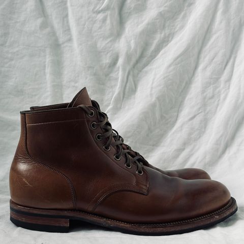 View photo of Viberg Service Boot in Horween Natural Chromexcel