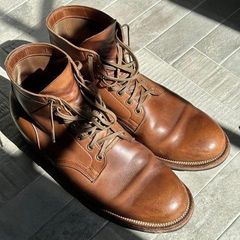 Viberg Service Boot in Horween Natural Chromexcel