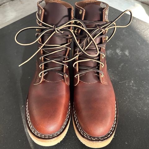 Nicks Free Range in Wickett & Craig Buck Brown Double Stuffed