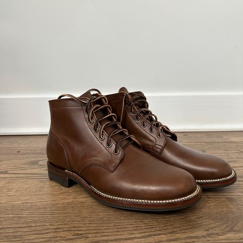 Viberg Service Boot in Maryam Moss Horsebutt