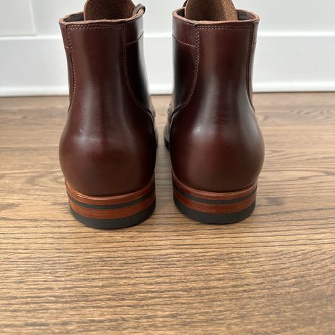 View photo of Viberg Service Boot in Horween Brown Chromexcel