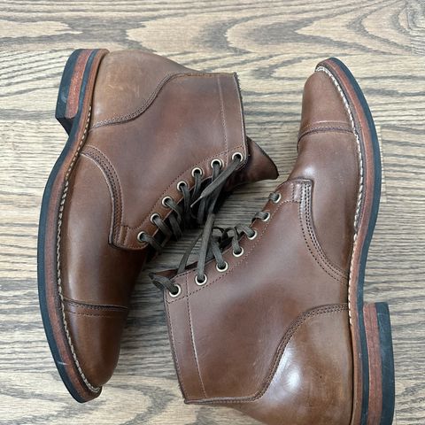 View photo of Viberg Service Boot PCT in Horween Natural Chromexcel