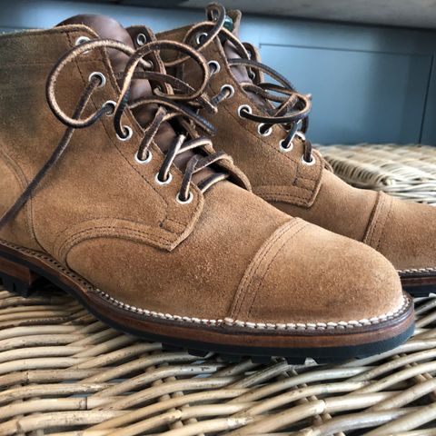 View photo of Viberg Service Boot PCT in Horween Natural Chromexcel Roughout