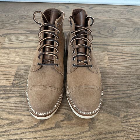 View photo of Viberg Service Boot PCT in Horween Natural Chromexcel Roughout