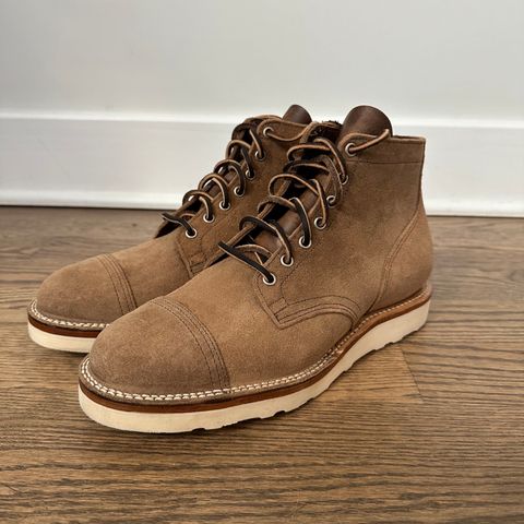 View photo of Viberg Service Boot PCT in Horween Natural Chromexcel Roughout