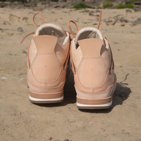 Hender Scheme Manual Industrial Products 10 in Natural Veg-Tanned Cowhide