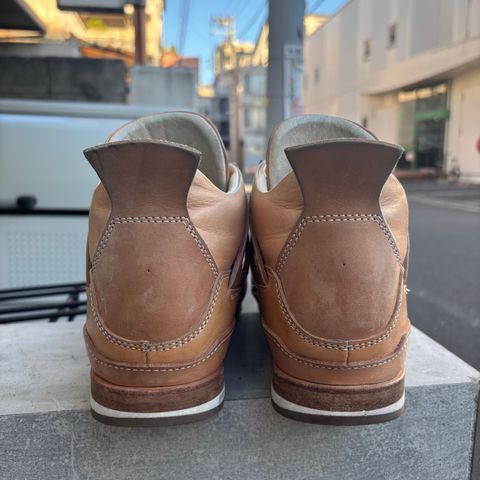 Hender Scheme Manual Industrial Products 10 in Natural Veg-Tanned Cowhide