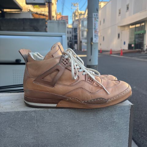 Hender Scheme Manual Industrial Products 10 in Natural Veg-Tanned Cowhide