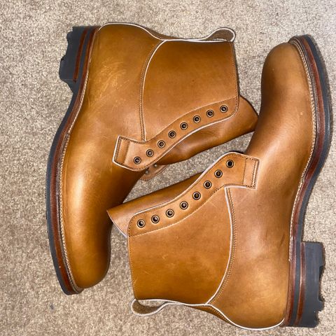 Viberg Country Boot in Horween Oak Chromepak