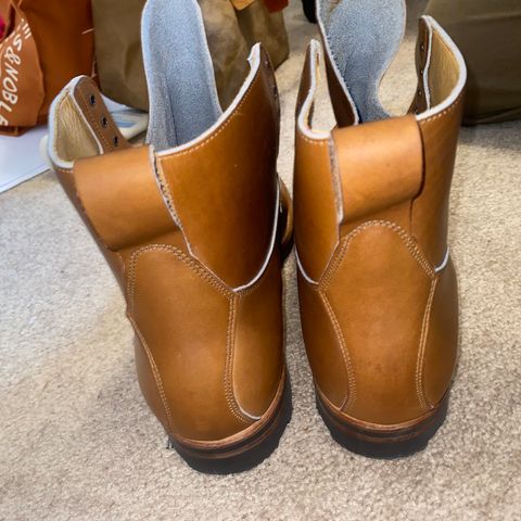Viberg Country Boot in Horween Oak Chromepak