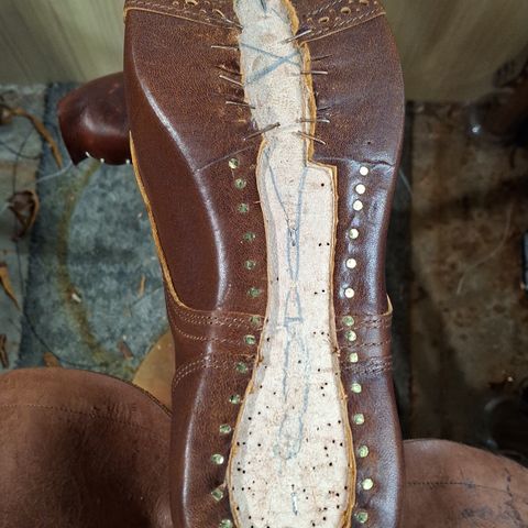 New River Boot BARKSDALE in Horween Cognac Aspen Double Horsefront