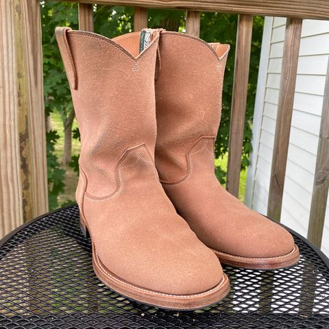 Unsung Jim Casy Roper in Wickett & Craig Natural Latigo Roughout