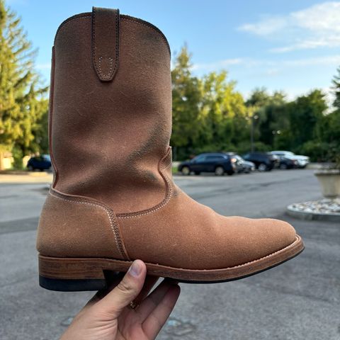 Unsung Jim Casy Roper in Wickett & Craig Natural Latigo Roughout