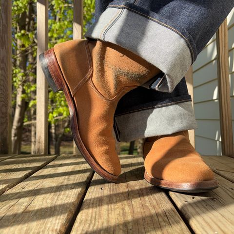Unsung Jim Casy Roper in Wickett & Craig Natural Latigo Roughout
