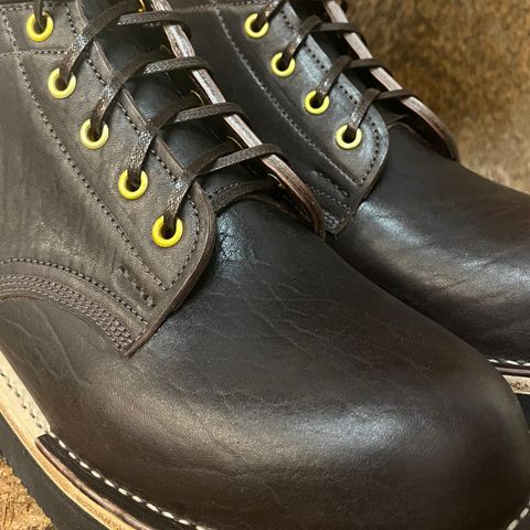 Ken Diamond 1/2 Cut in Horween Dark Brown Aspen Double Horsefront