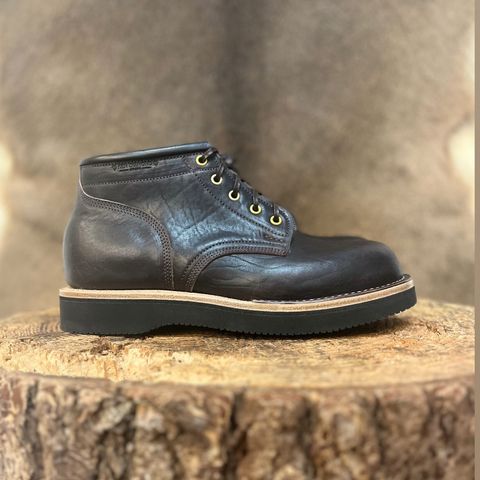Ken Diamond 1/2 Cut in Horween Dark Brown Aspen Double Horsefront