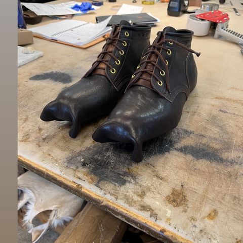 Ken Diamond 1/2 Cut in Horween Dark Brown Aspen Double Horsefront