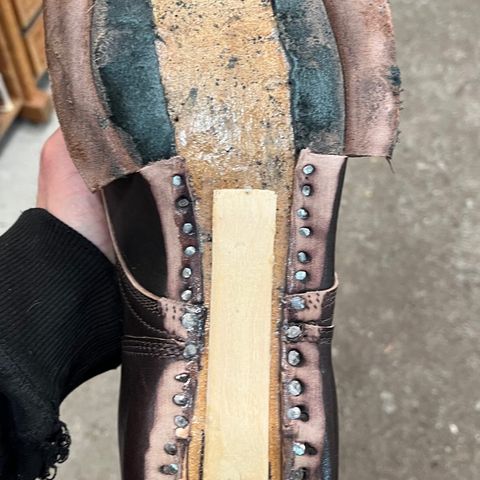 Ken Diamond 1/2 Cut in Horween Dark Brown Aspen Double Horsefront